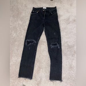 Agolde black jeans size 27